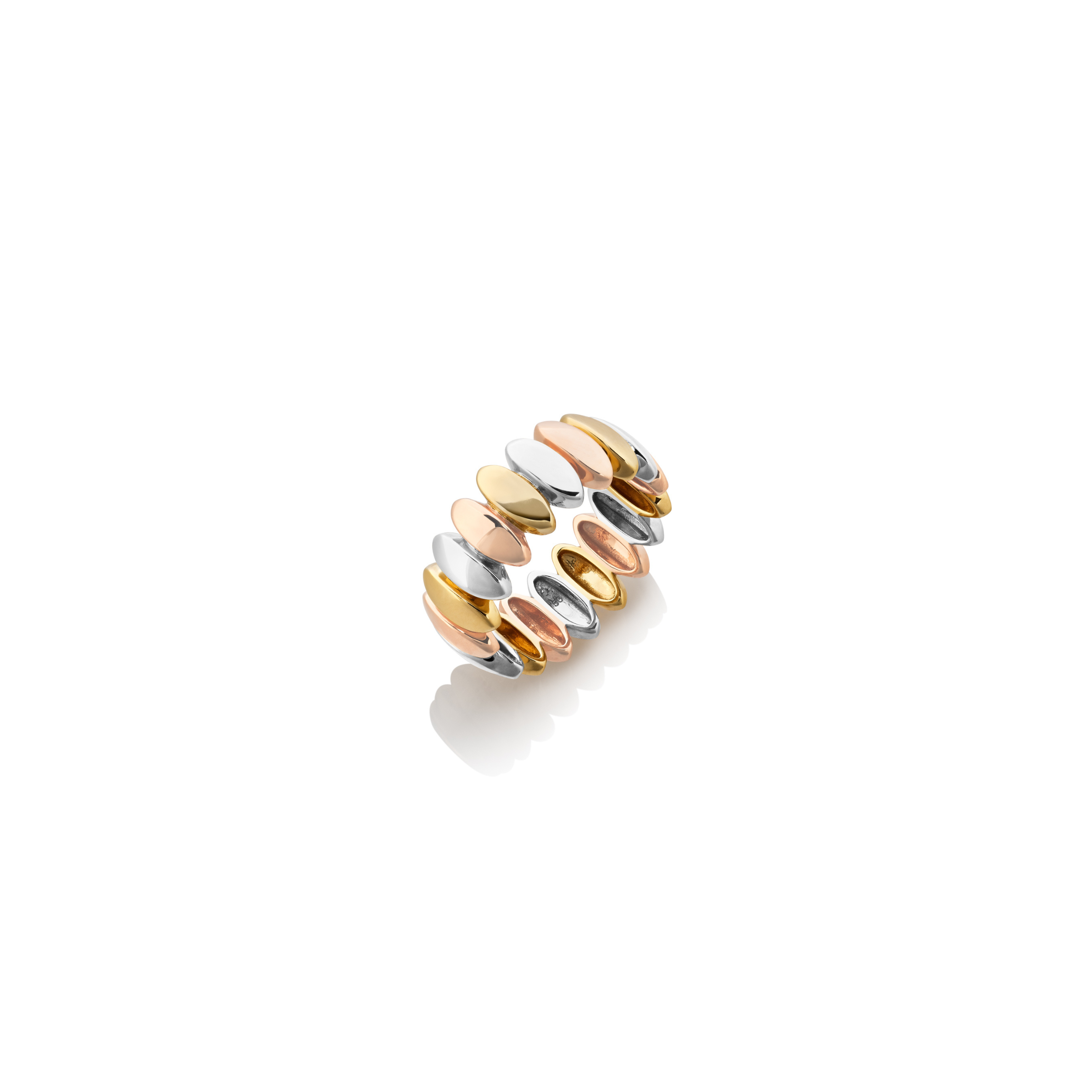 Aurea Tricolor Gold Ring
