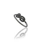 Diamond Knot Ring