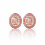 Naia Pink Opal Earring