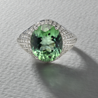 Tourmaline Starburst Ring
