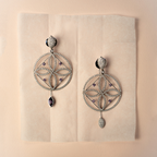 Amethyst & Diamond Damali Earrings