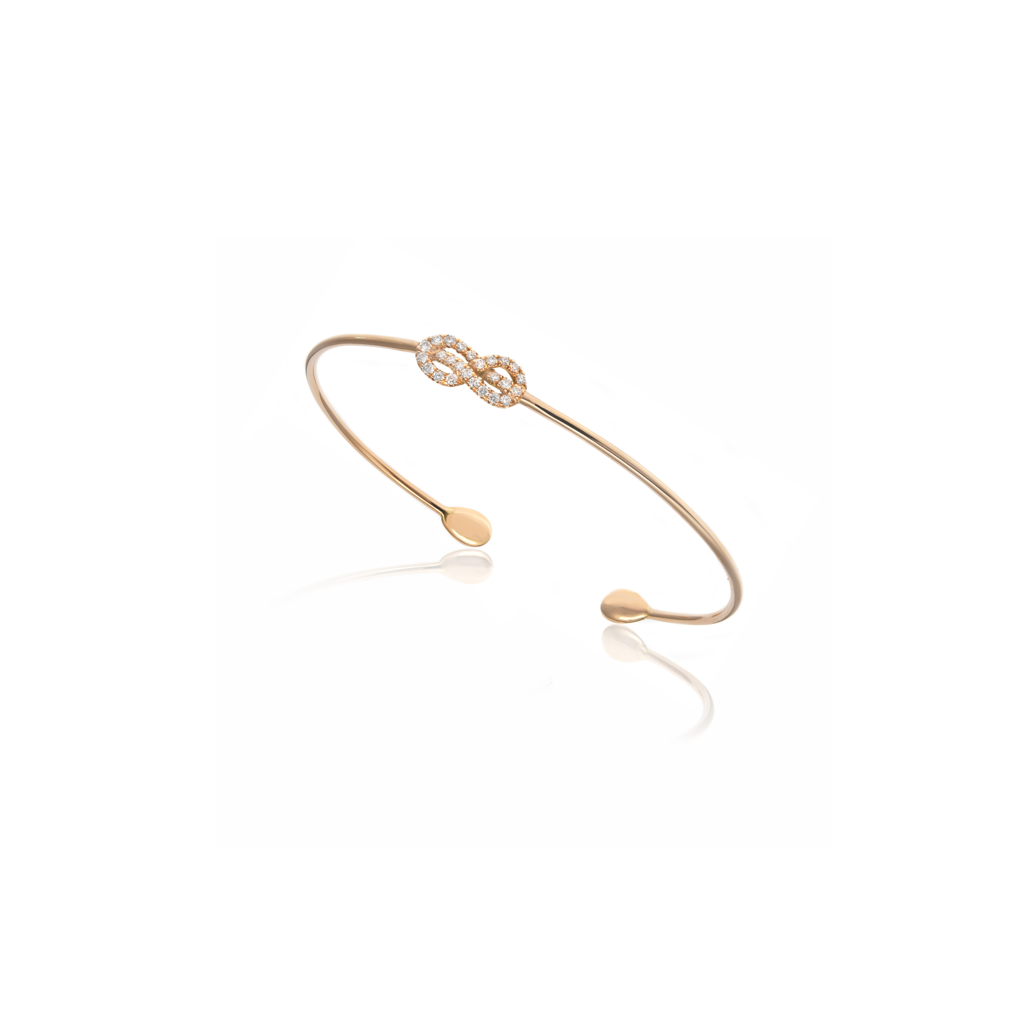 Diamond Knot Bangle