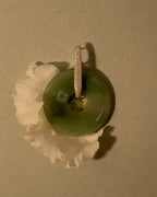 Aventurine & Unakite Halo Earrings