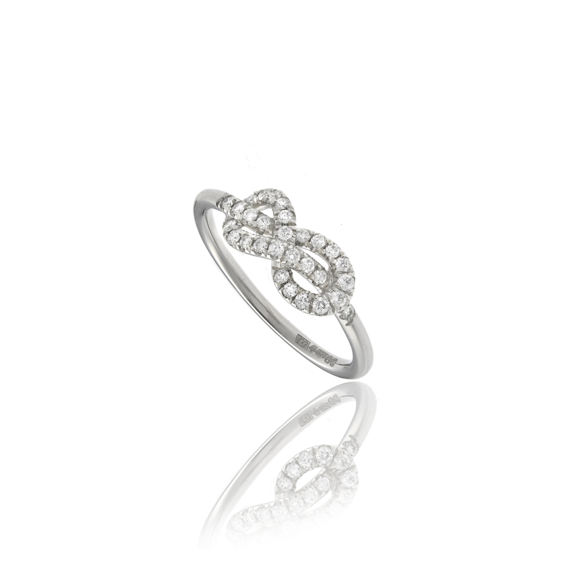Diamond Knot Ring