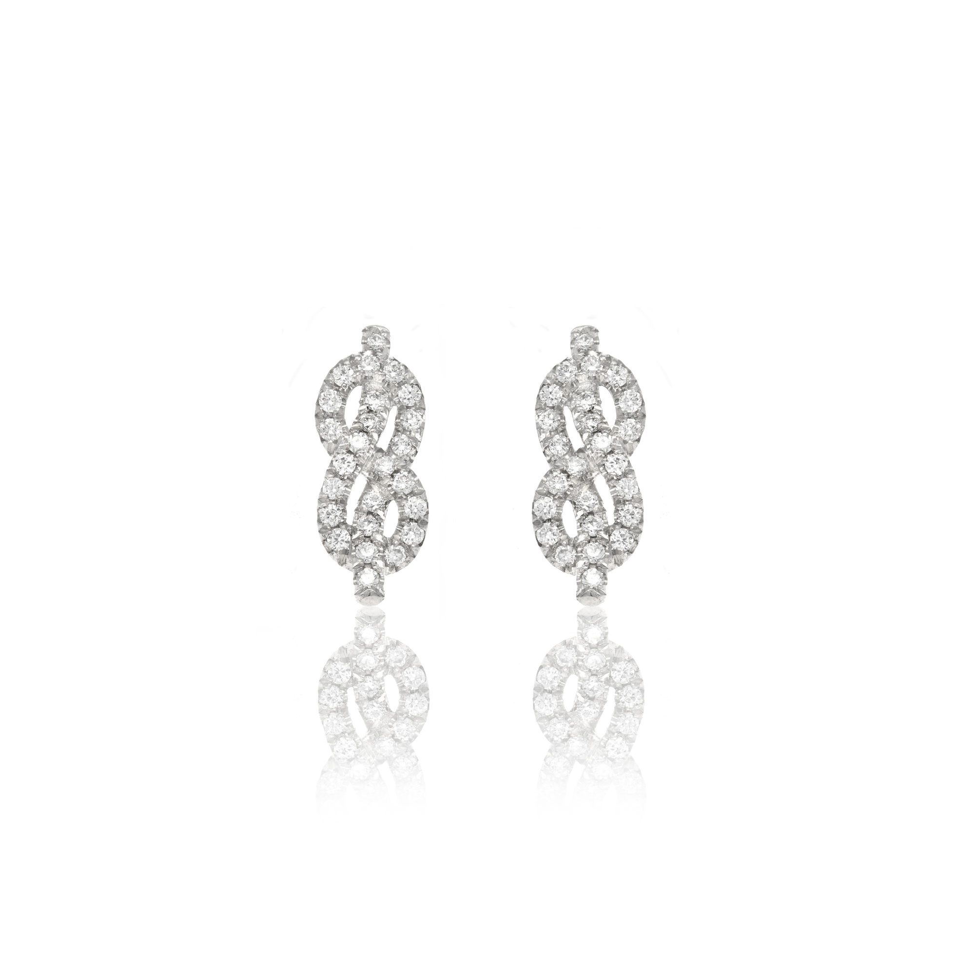 Diamond Knot Studs