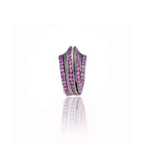 Spira Striped Pave Ring