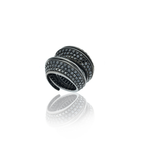 Double Spira Pave Ring