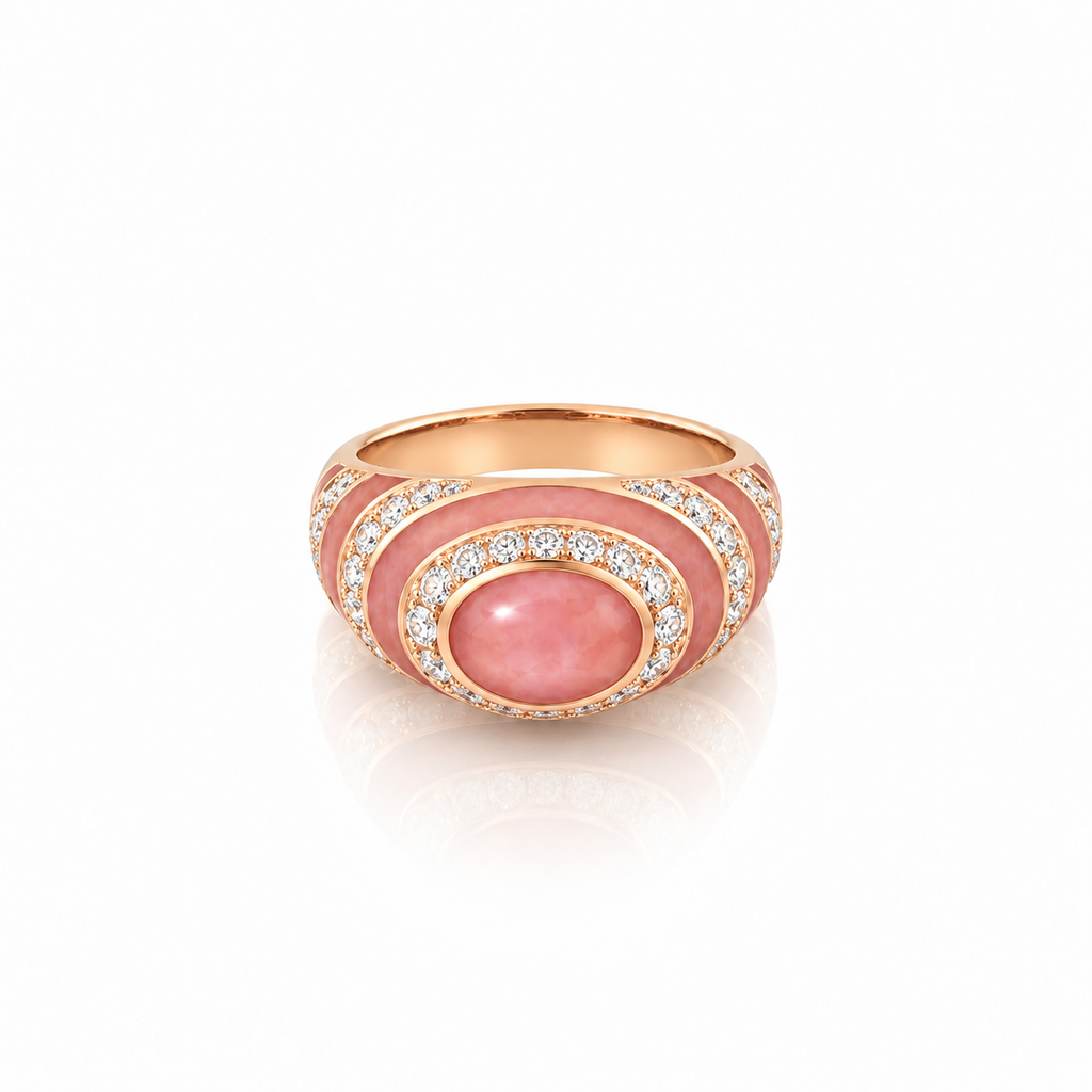 Naia Pink Opal Ring