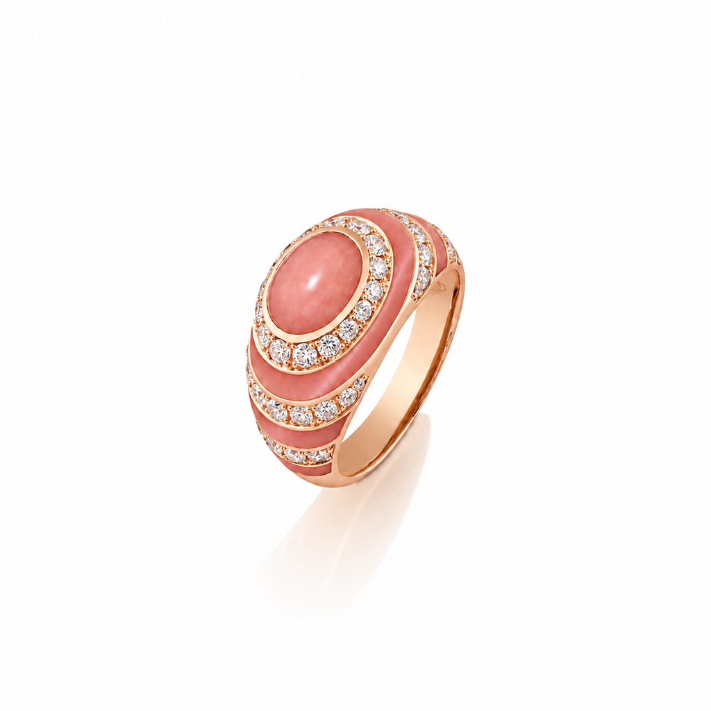 Naia Pink Opal Ring