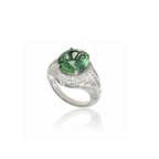 Tourmaline Starburst Ring
