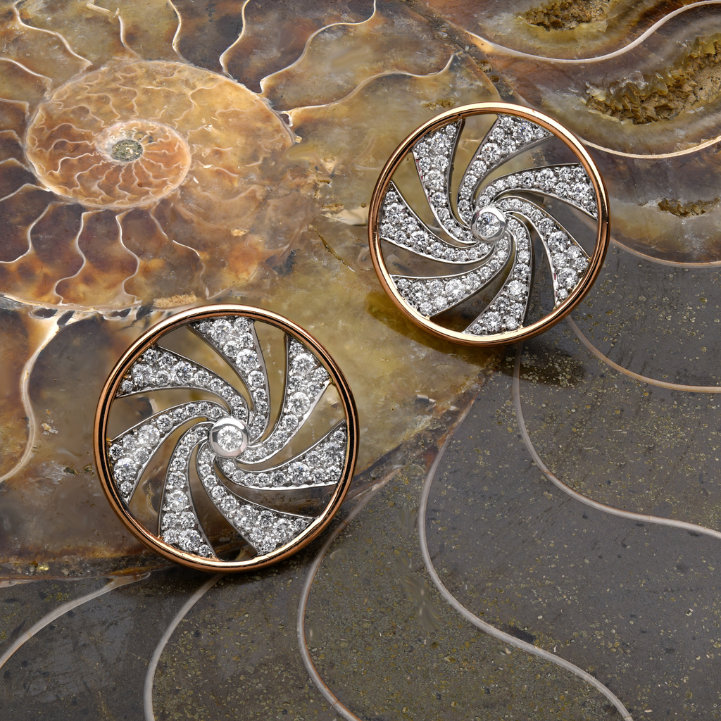 Diamond Nova Earrings