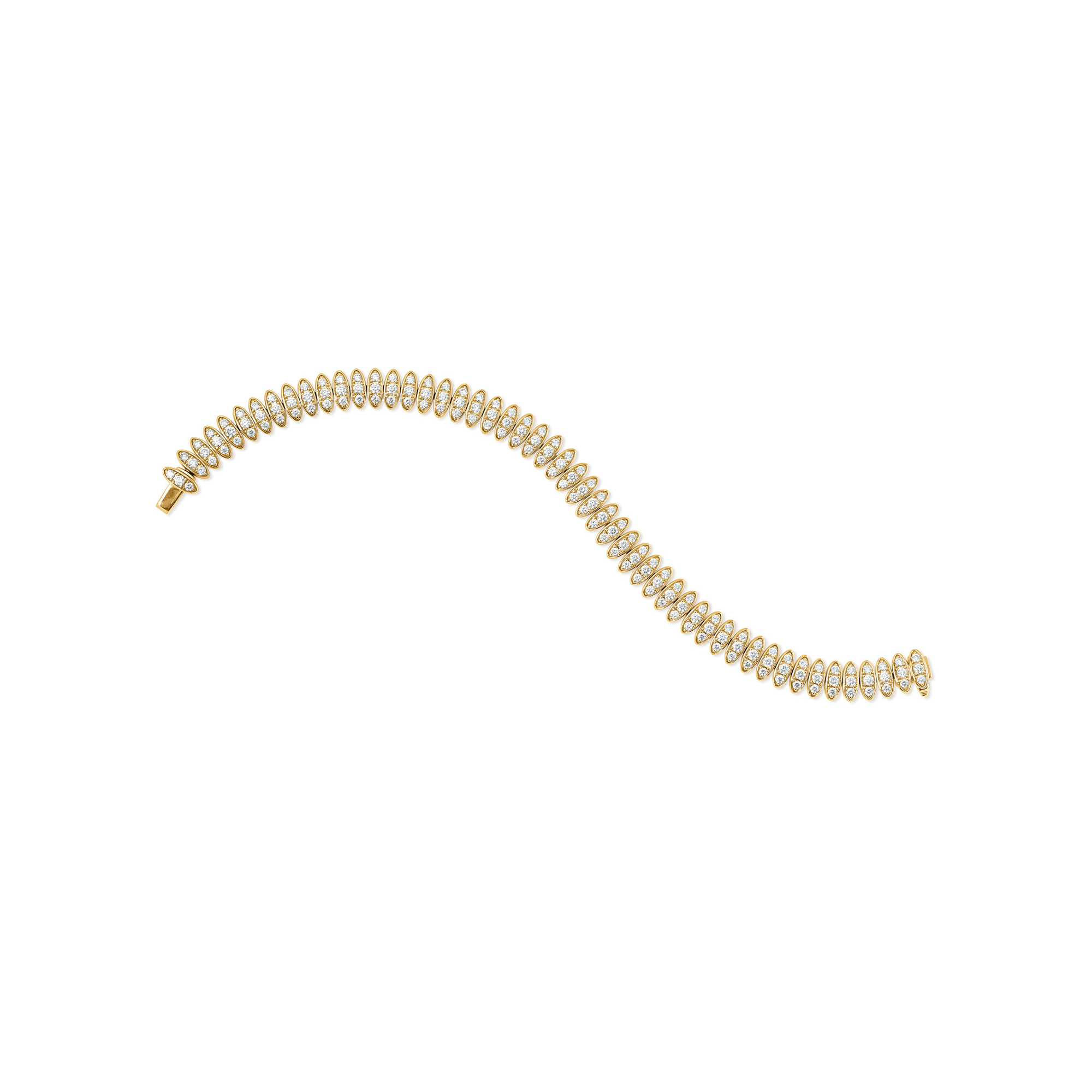 Aurea Yellow Gold Diamond Bracelet