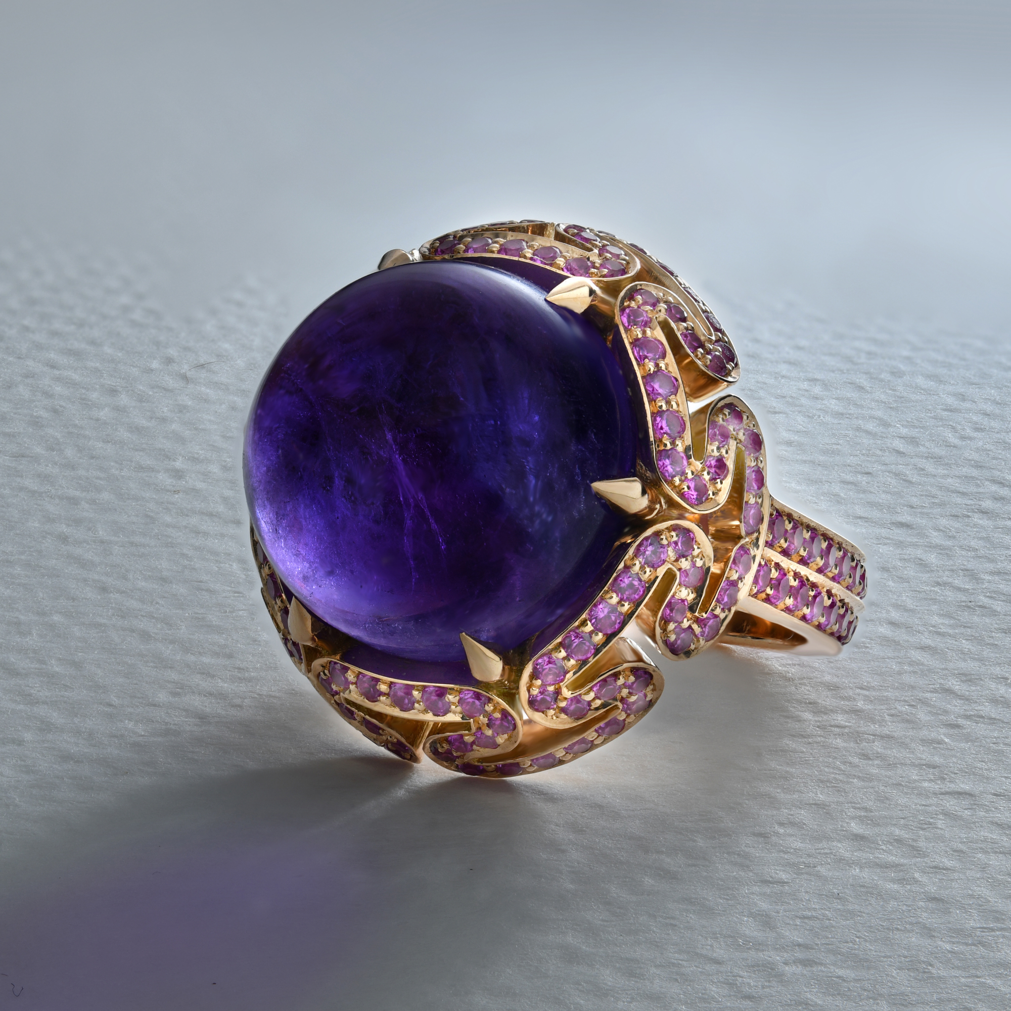 Amethyst Berry Ring