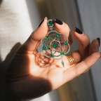 Tsavorite & Diamond Damali Earrings