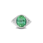 Tourmaline Starburst Ring