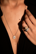 Naia White Topaz Necklace