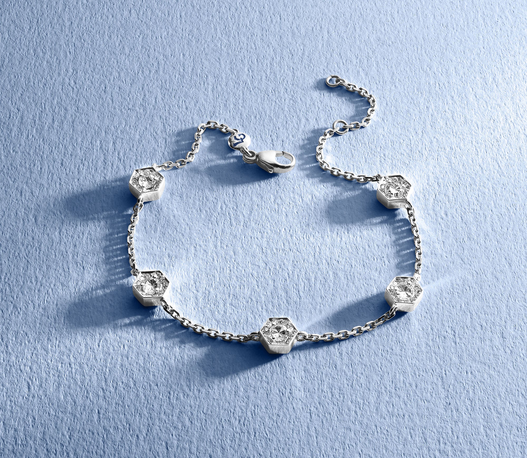 Diamond Hex Bracelet