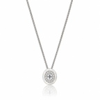 Naia White Topaz Necklace