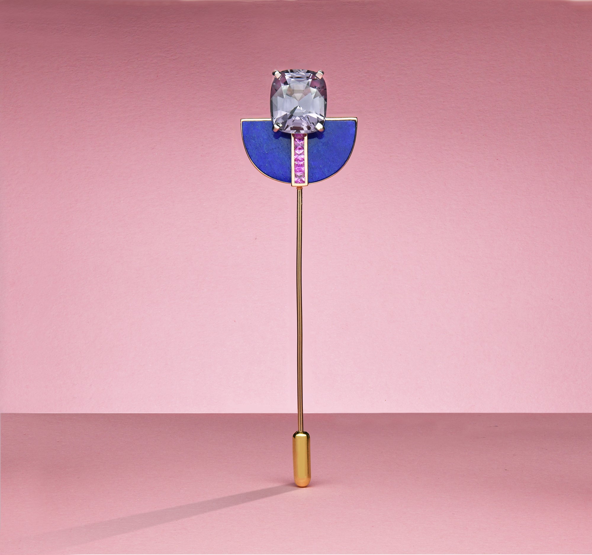 Memphis Deco Lapel Pin