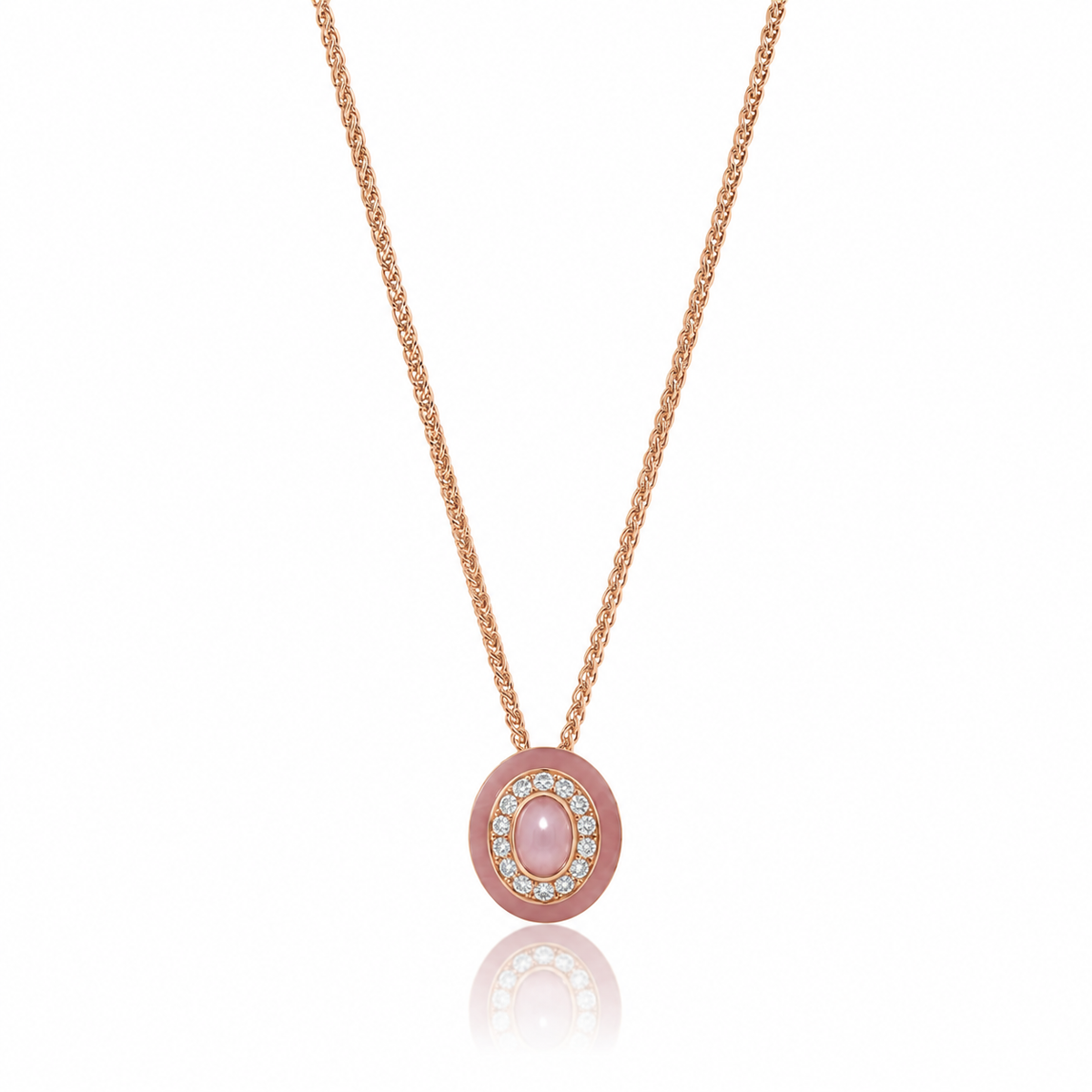 Naia Pink Opal Pendant