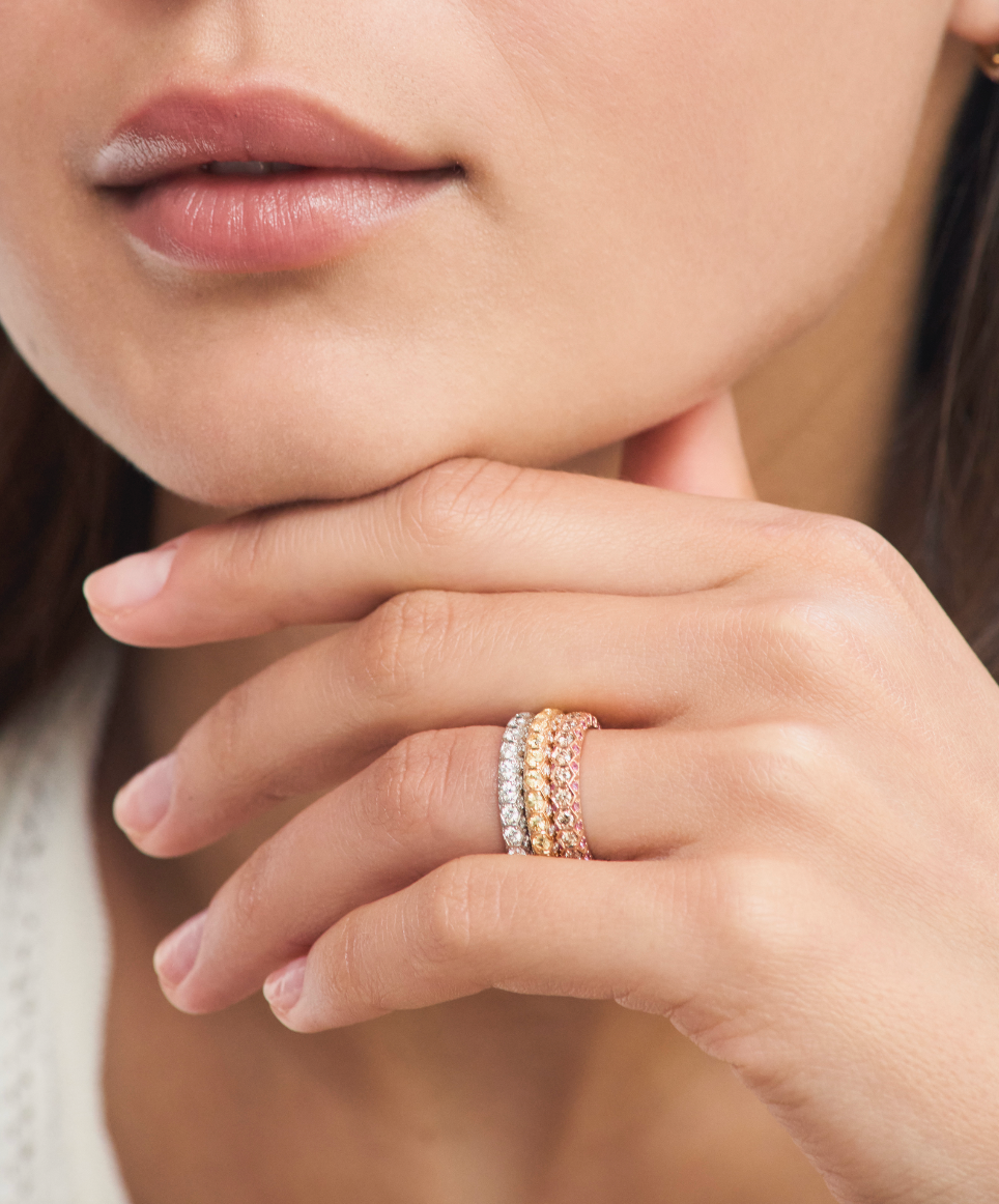 HEX Eternity Ring