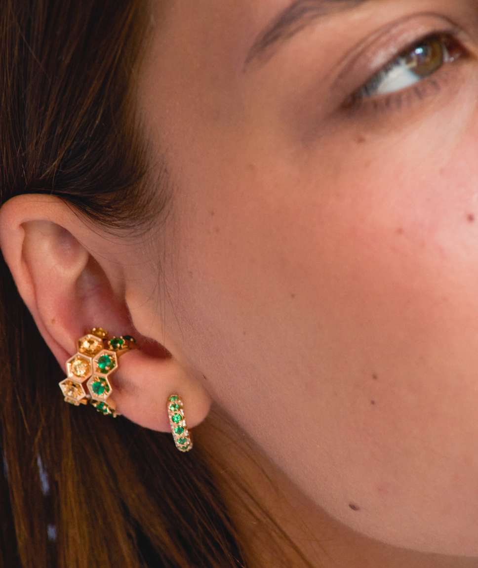 Hex Ear Cuff